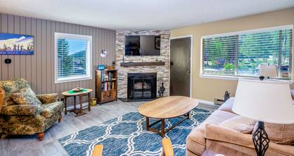 Walk to Giant Steps from this cozy 2 bd/2ba with Private balcony & Mtn views.