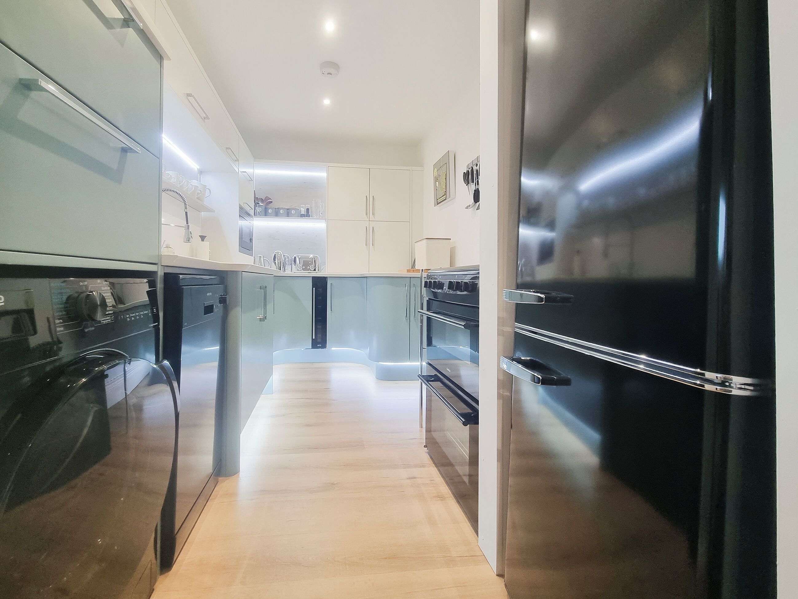 Dishwasher, high chair, freezer
