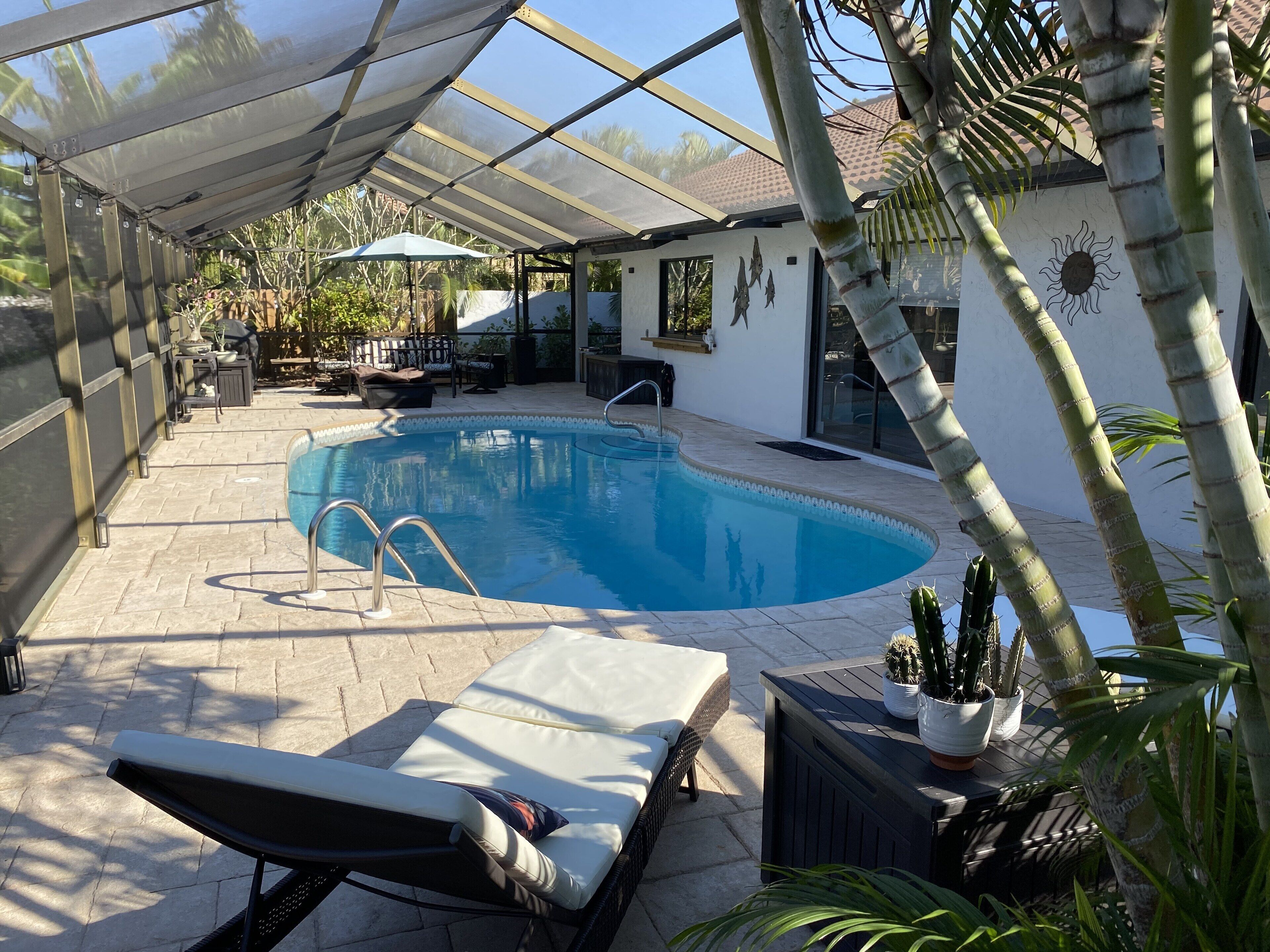 Außenpool, beheizter Pool