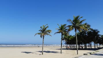 En la playa