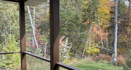 Lake Medora Loft house near Copper Harbor and Mount Bohemia.