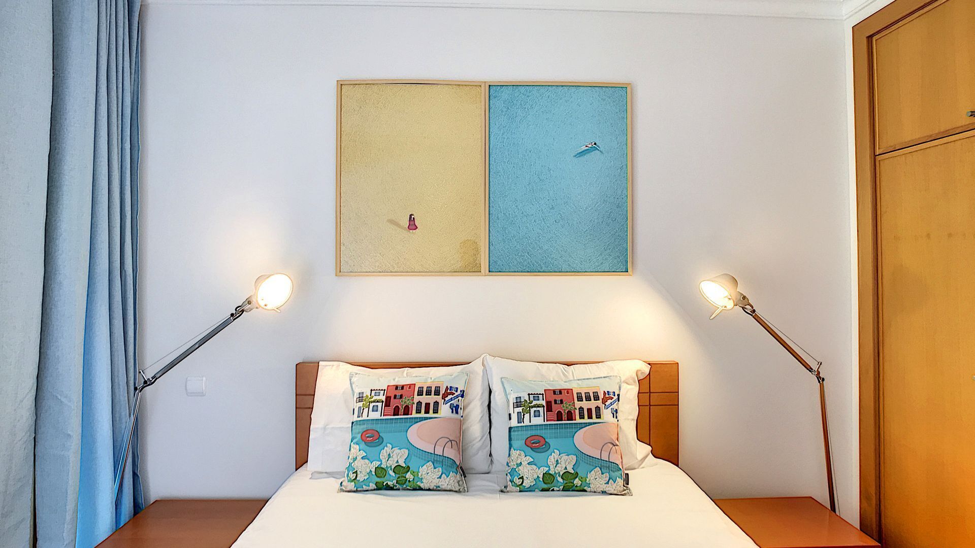 2 chambres, fer et planche à repasser, lit parapluie, Wi-Fi gratuit