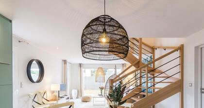 Casa luminosa en Portbail con Internet y Terraza