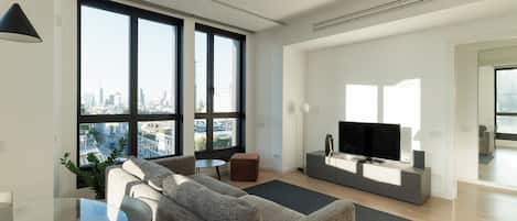 Superior-Apartment | Wohnbereich