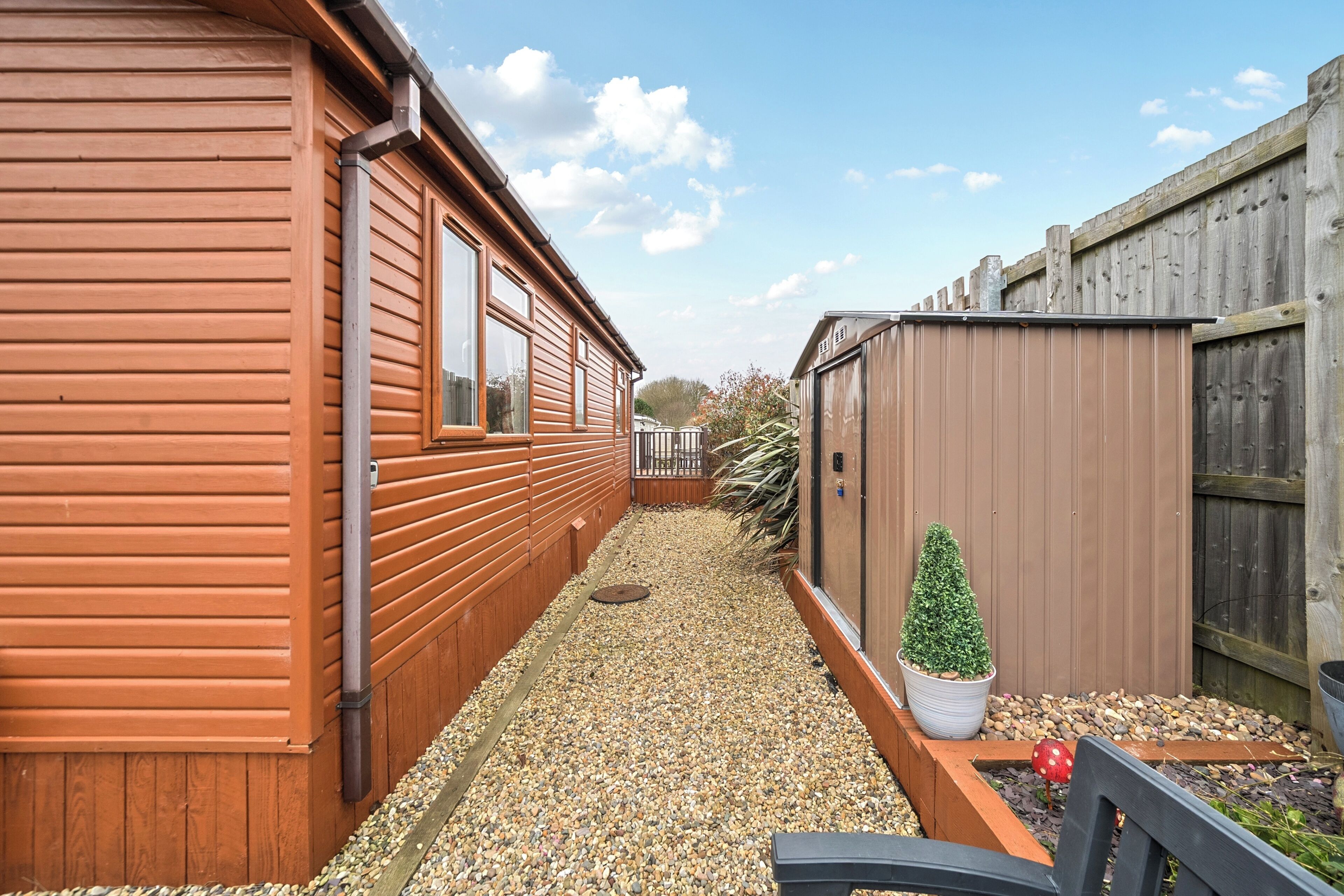 Enceinte de l’hébergement