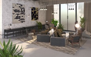 Lobby - J Hotel (Turin)