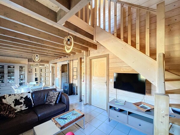 Télévision, lecteur de DVD, livres, écrans d'ordinateur