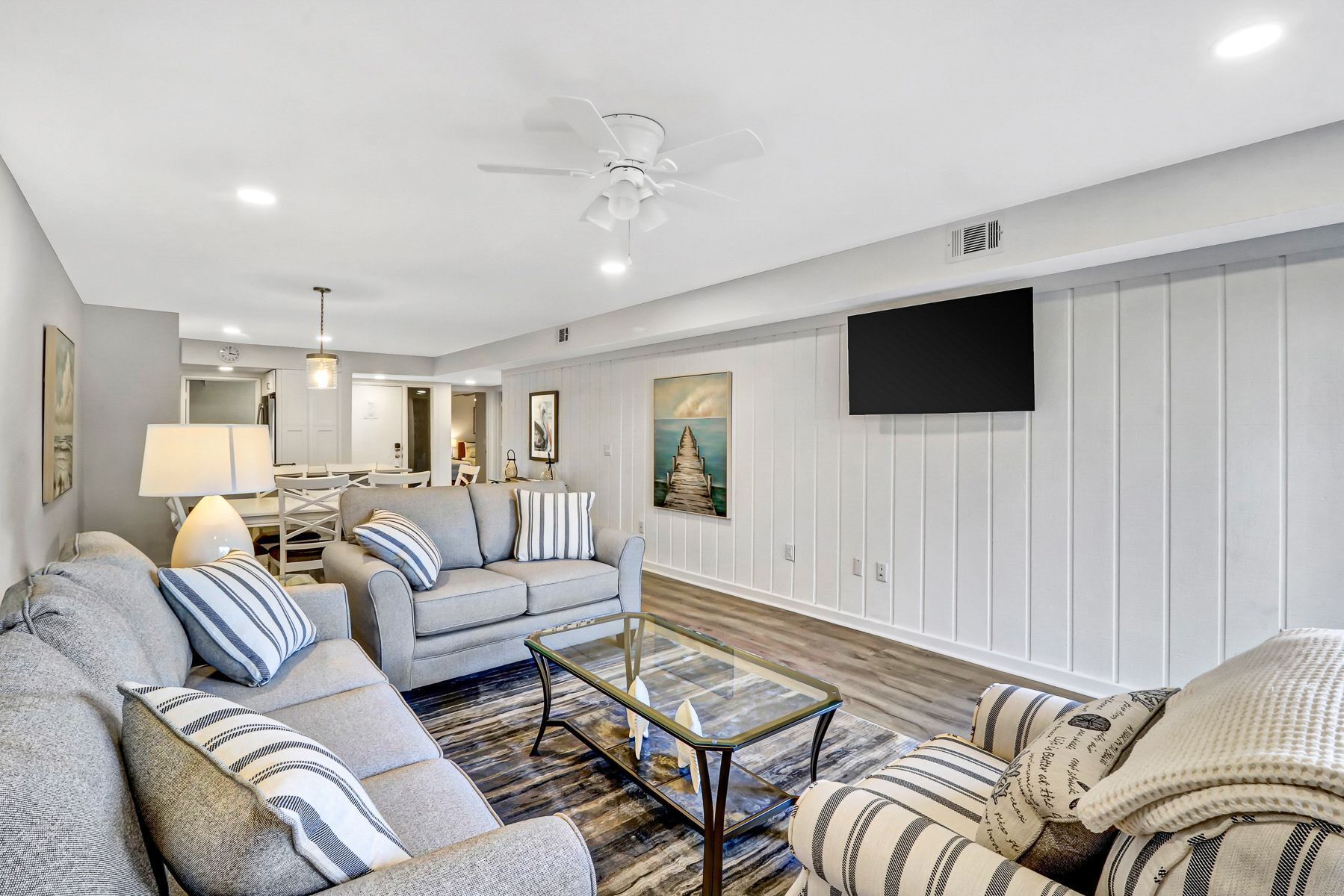 Pet-Friendly Golf Villa w Stunning Views of the 9th Fairway at Atlantic Dunes