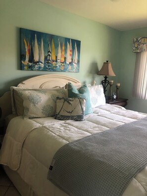 1 chambre, fer et planche à repasser, Wi-Fi, literie fournie