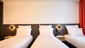 Premium bedding, individually furnished, desk, laptop workspace