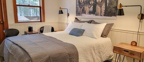 1 habitación, wifi y ropa de cama