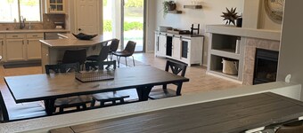 Four bedroom home on golf course. 