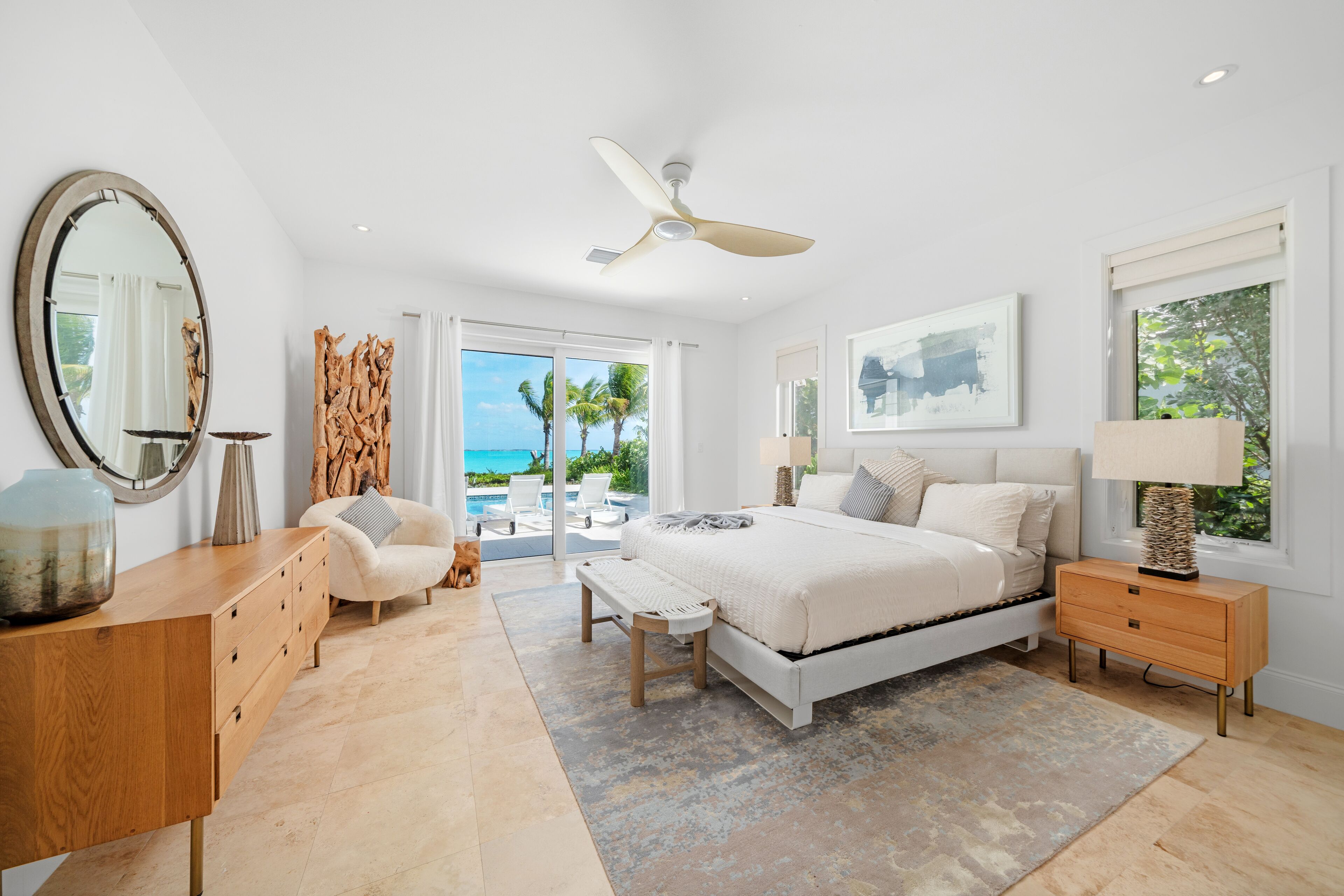 5 bedrooms, in-room safe, iron/ironing board, travel cot