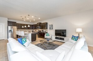 Villa (Ultimate! 9Bed 6Ba Villa Games, Pool+) | Living room