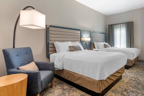 Een strijkplank/strijkijzer, gratis wifi