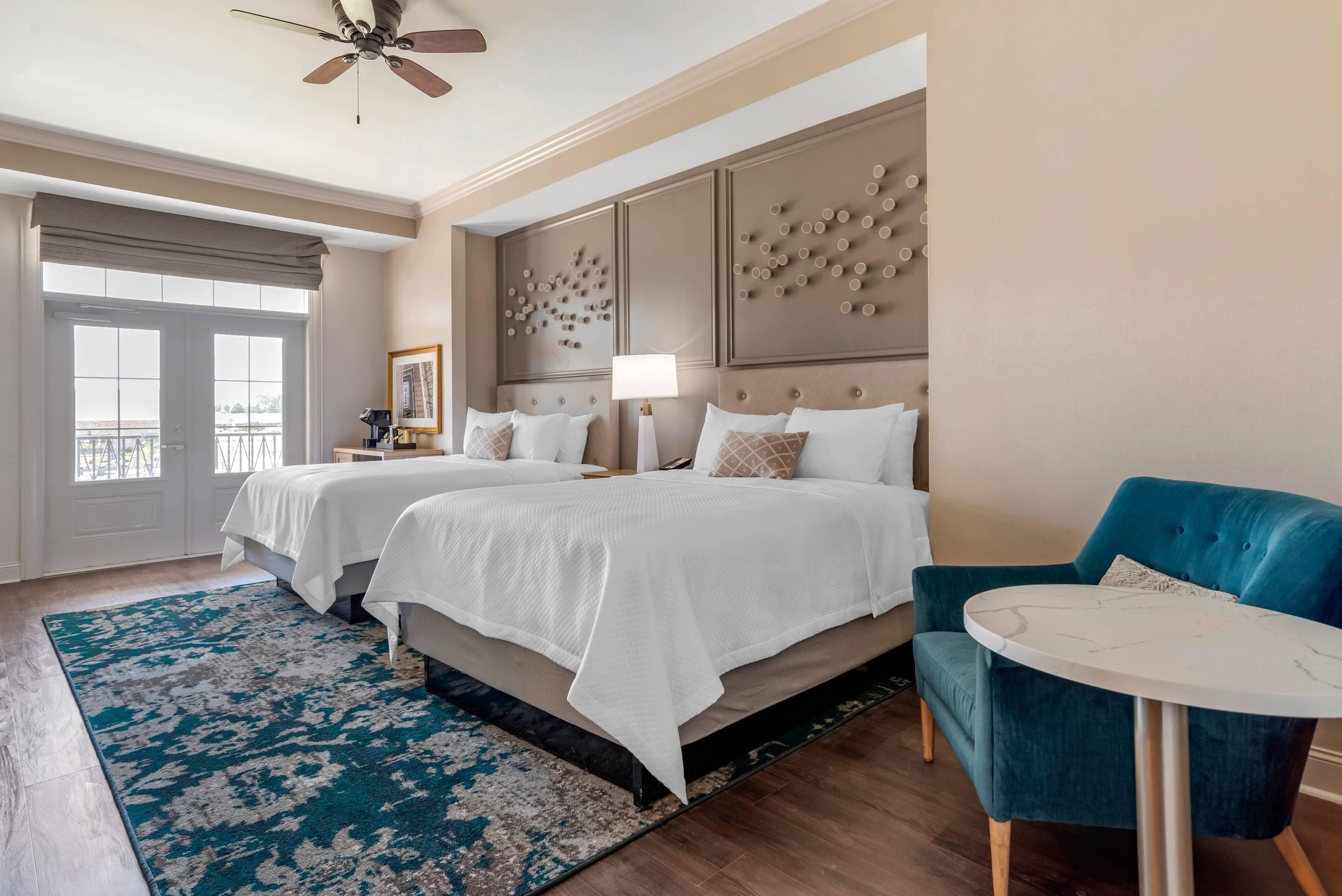 Room, 2 Queen Beds, Accessible, Non Smoking | Iron/ironing board, free WiFi