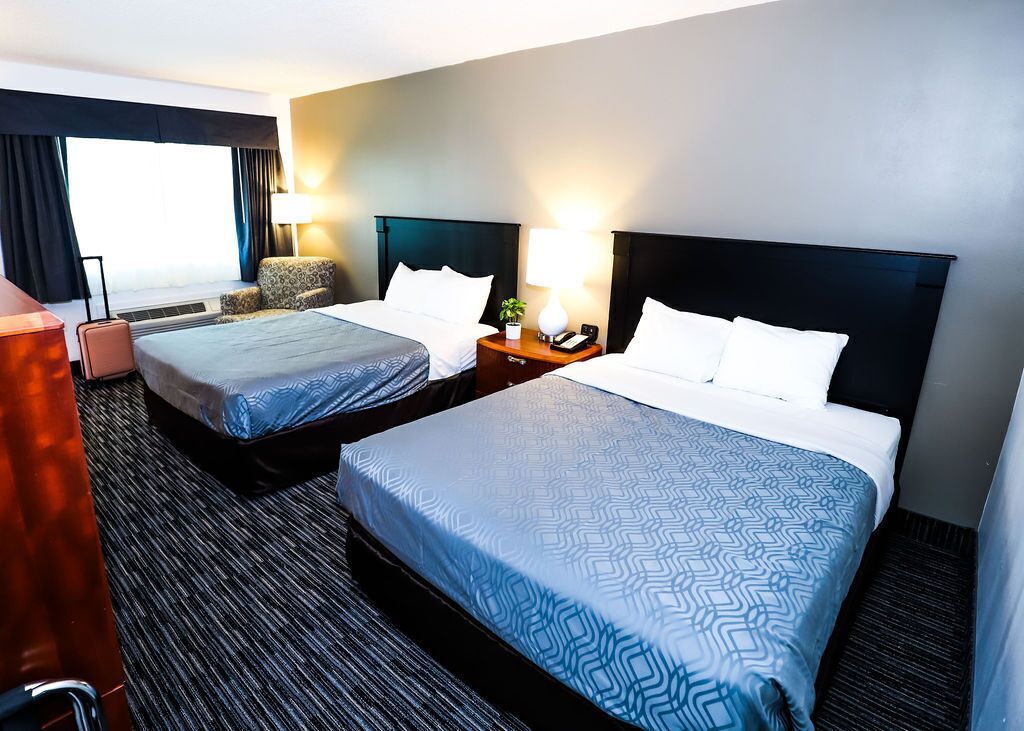 標準客房, 2 張加大雙人床, 非吸煙房 | 書桌、筆電工作空間、熨斗/熨衣板、免費無線上網