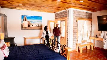 Suite estudio Deluxe | Cortinas blackout, insonorización, wifi gratis y ropa de cama