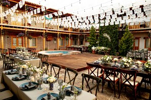 Área para banquetes al aire libre