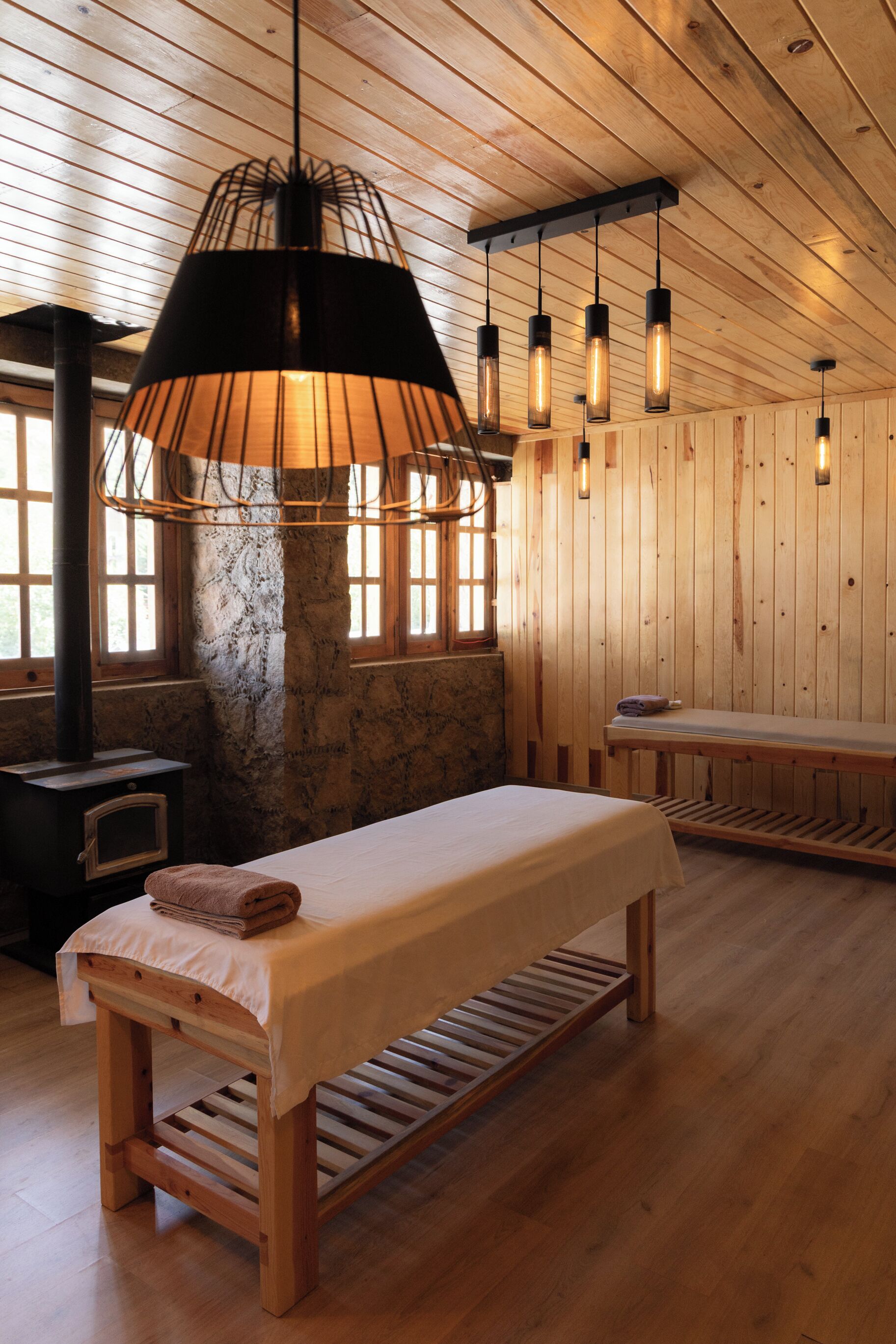 Massasje på overnattingsstedet