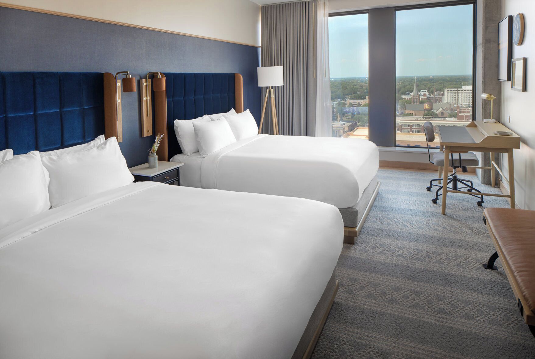 Down comforters, minibar, in-room safe, individually decorated