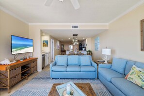 TV, DVD player - Four Seasons 703E by Liquid Life (Orange Beach)