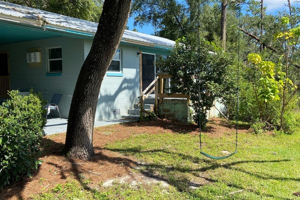 Enjoy two patios with views of pond wildlife!