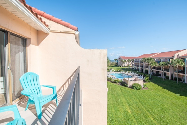 Master ensuite balcony with slight ocean views