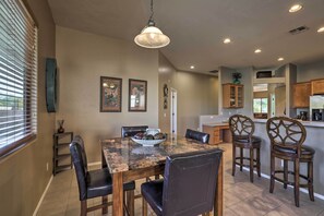 Dining - Pet-Friendly Tucson Home w/ Patio & Mountain Views (Tucson)