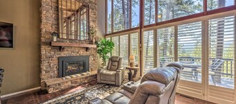 Hot Tub, Game Room & Sauna: Ruidoso Hideaway!