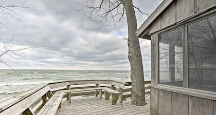 Lake Michigan Waterfront Home: 1 Mile to Downtown!