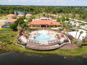 Exterior - Disney area 5* Villa with private pool, spa, Wi-Fi & Games in gated Aviana community (Davenport)