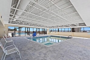 Indoor pool - SunDestin 1BR Condo With Tropical Style and Gulf Sunsets - Unit 0408 (Destin)