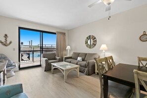 TV, DVD player - Direct Splash Pad Access From Your Balcony! SunDestin 0110 by Scenic Stays (Destin)