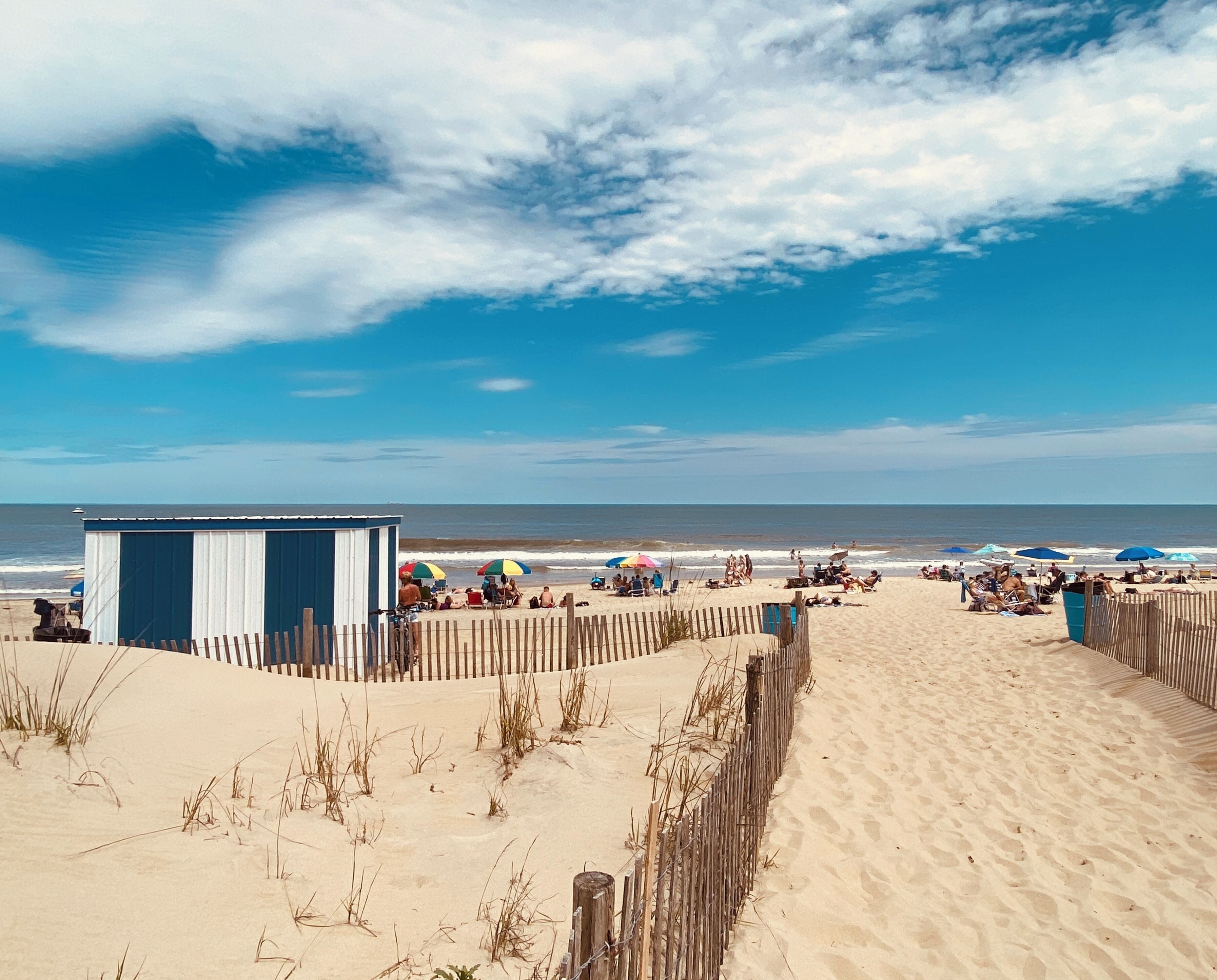 Una playa cerca