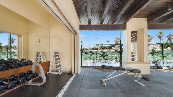 Fitnessbereich