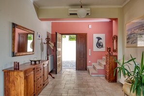 Interior entrance