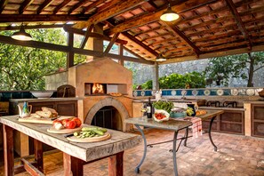 BBQ/picnic area - Country Lemonvilla (Massa Lubrense)