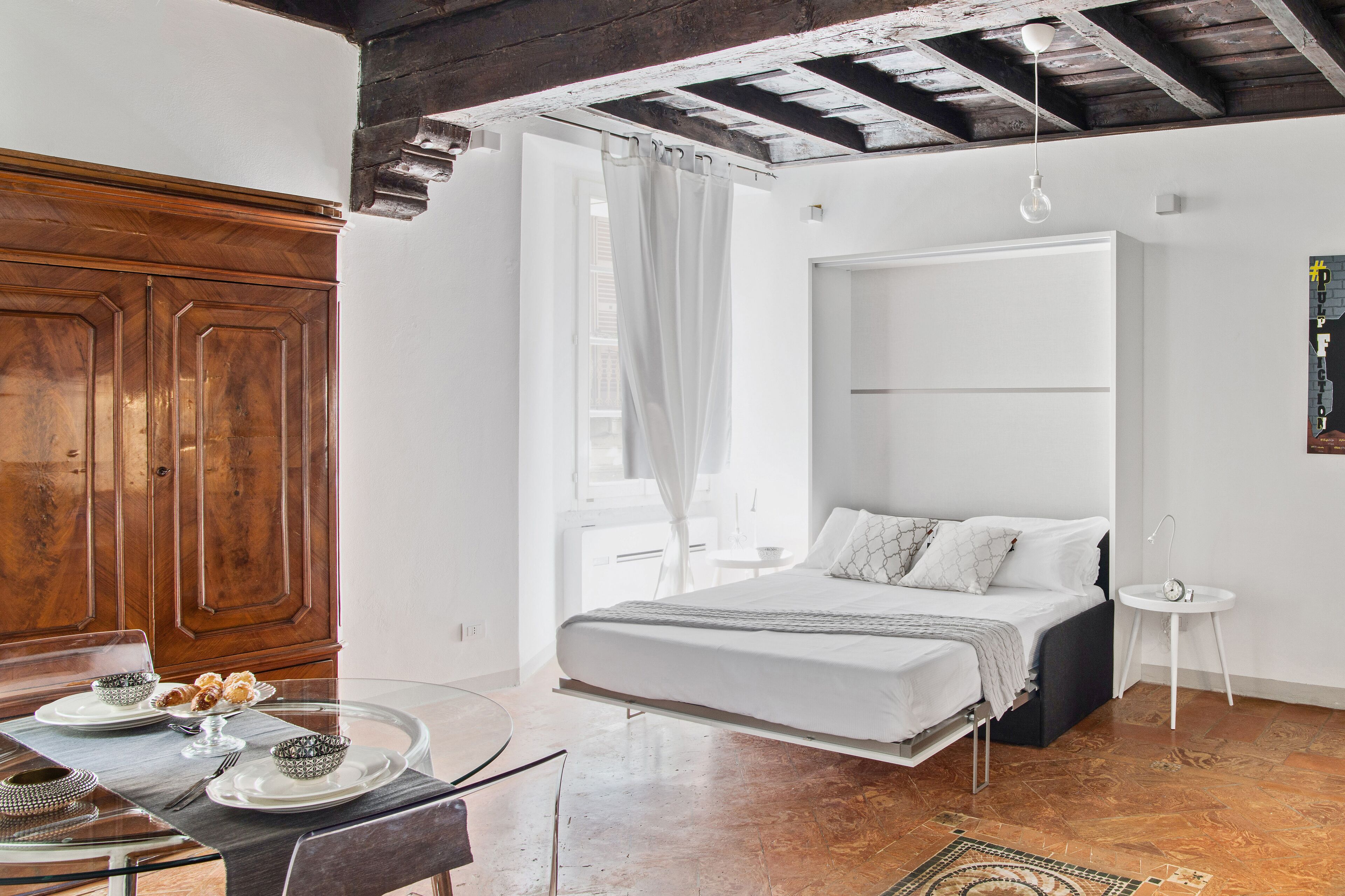 Appartement Romantique | 1 chambre, literie de qualité supérieure, couette en duvet d'oie, bureau