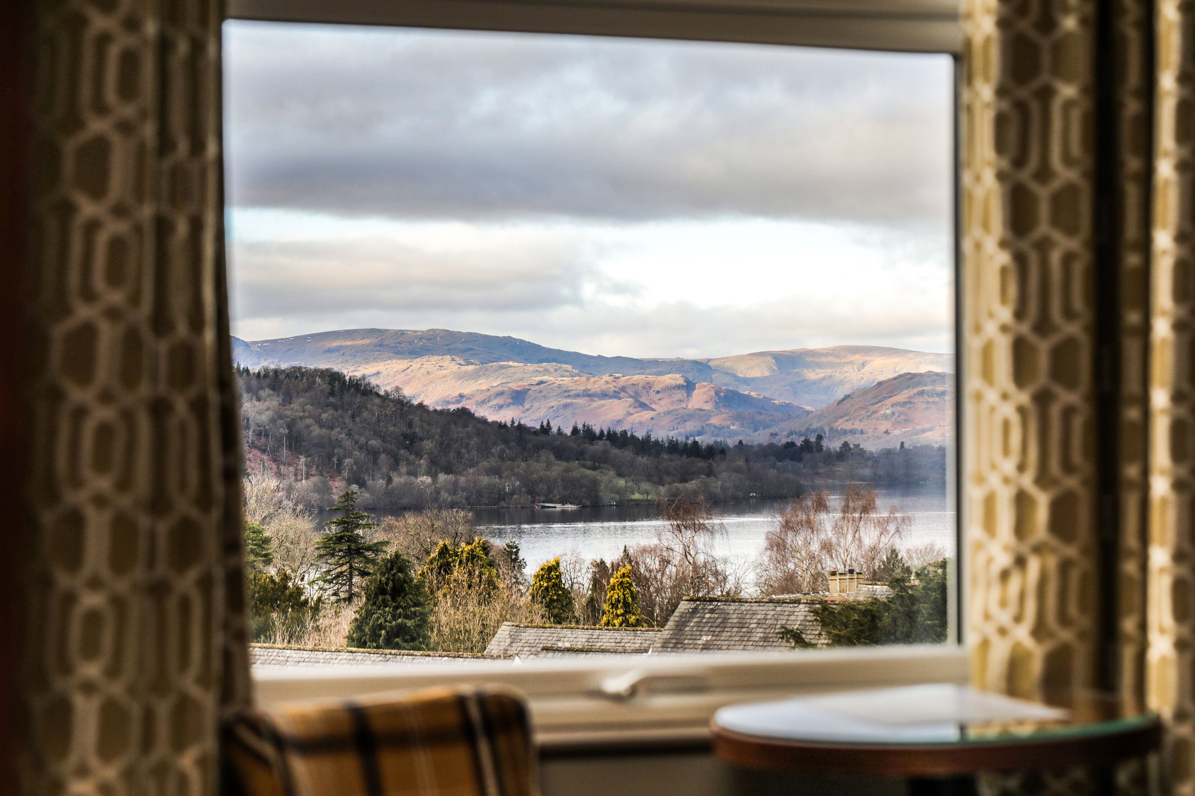 Individually decorated, individually furnished, desk, iron/ironing board