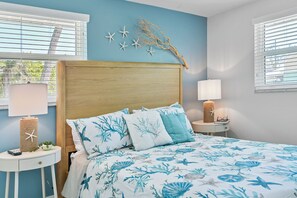 2 soverom, strykejern/-brett, wi-fi (inkludert) og sengetøy