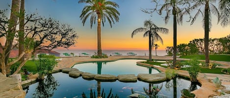 Una piscina climatizada