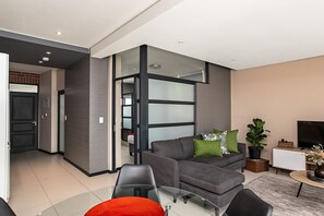 Classic Apartment | Living area - The Vantage Unit 12 (Johannesburg)