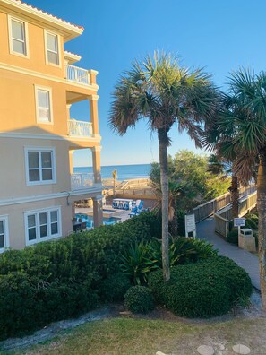 Property grounds - On the beach! 3 br townhome @ Southbay by Florida Sunshine!  (Destin)