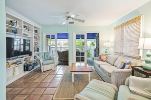 Televisión, oficina