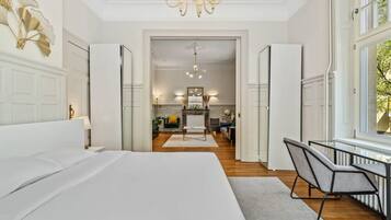 1 Schlafzimmer, Schreibtisch, Bügeleisen/Bügelbrett, WLAN