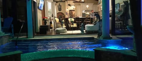 Außenpool, beheizter Pool