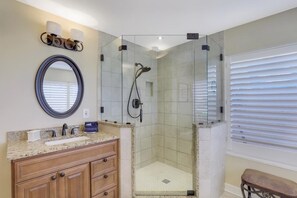 House, Multiple Beds (Southern exposure waterfront home wit) | Bathroom