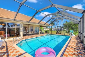 House, Multiple Beds (Southern exposure waterfront home wit) | Pool | A heated pool - Southern Exposure Waterfront Home With Pool and Dock (Marco Island)