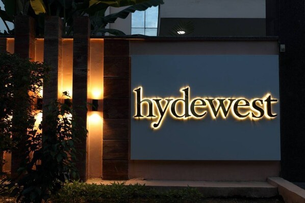 Welcome to Hydewest, where a modern entrance sets the tone for a great stay.